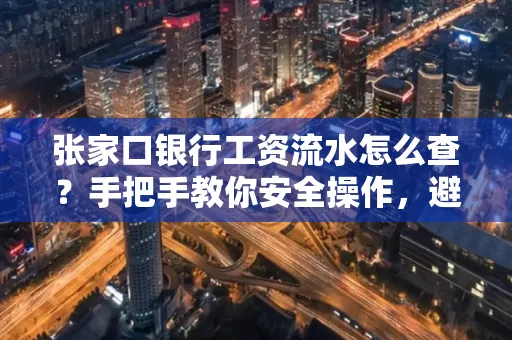 张家口银行工资流水怎么查？手把手教你安全操作，避开这些坑！