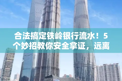 合法搞定铁岭银行流水！5个妙招教你安全拿证，远离雷区不踩坑