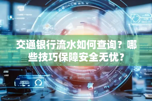 交通银行流水如何查询？哪些技巧保障安全无忧？
