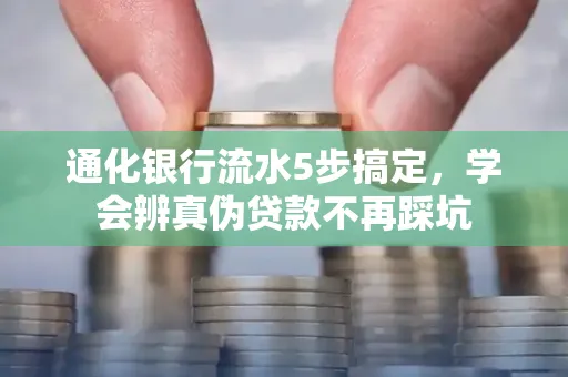 通化银行流水5步搞定，学会辨真伪贷款不再踩坑