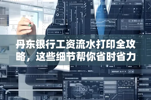 丹东银行工资流水打印全攻略，这些细节帮你省时省力！