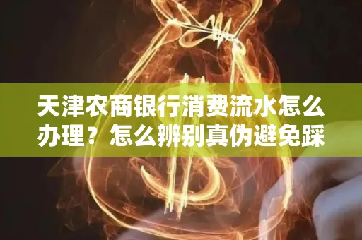 天津农商银行消费流水怎么办理？怎么辨别真伪避免踩坑？