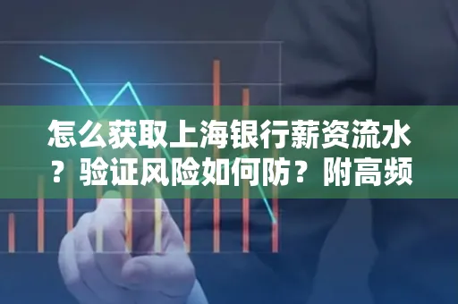 怎么获取上海银行薪资流水？验证风险如何防？附高频场景全攻略！