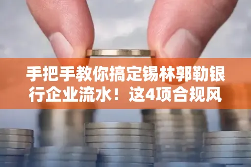 手把手教你搞定锡林郭勒银行企业流水！这4项合规风险别踩雷